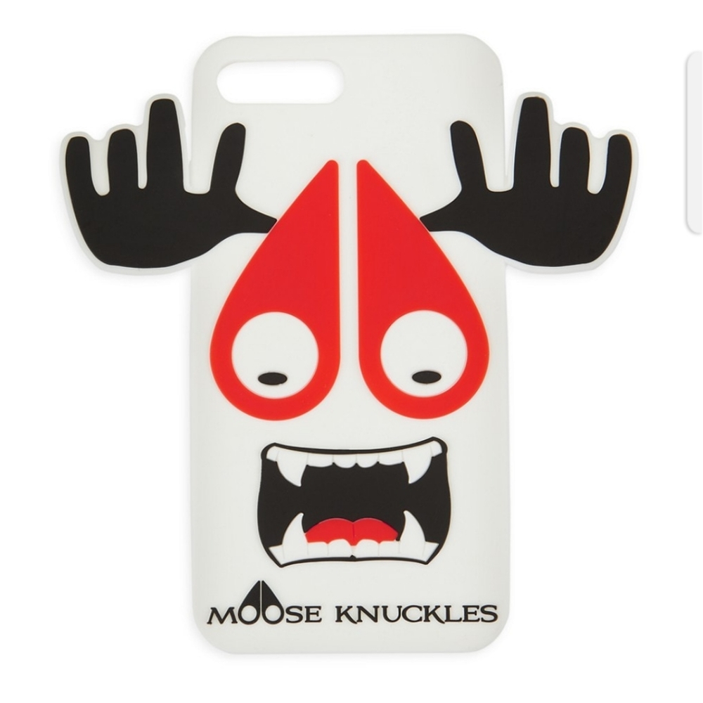Moose Knuckles iPhone X White Munster Phone Case